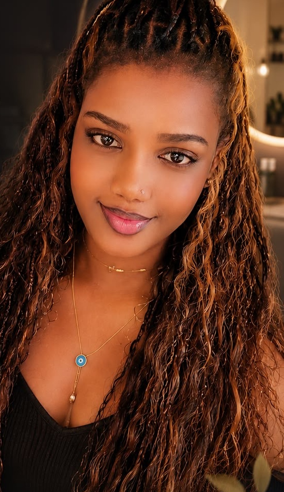 Fatima, coiffeuse spécialisée en cheveux afro naturels, à Montréal